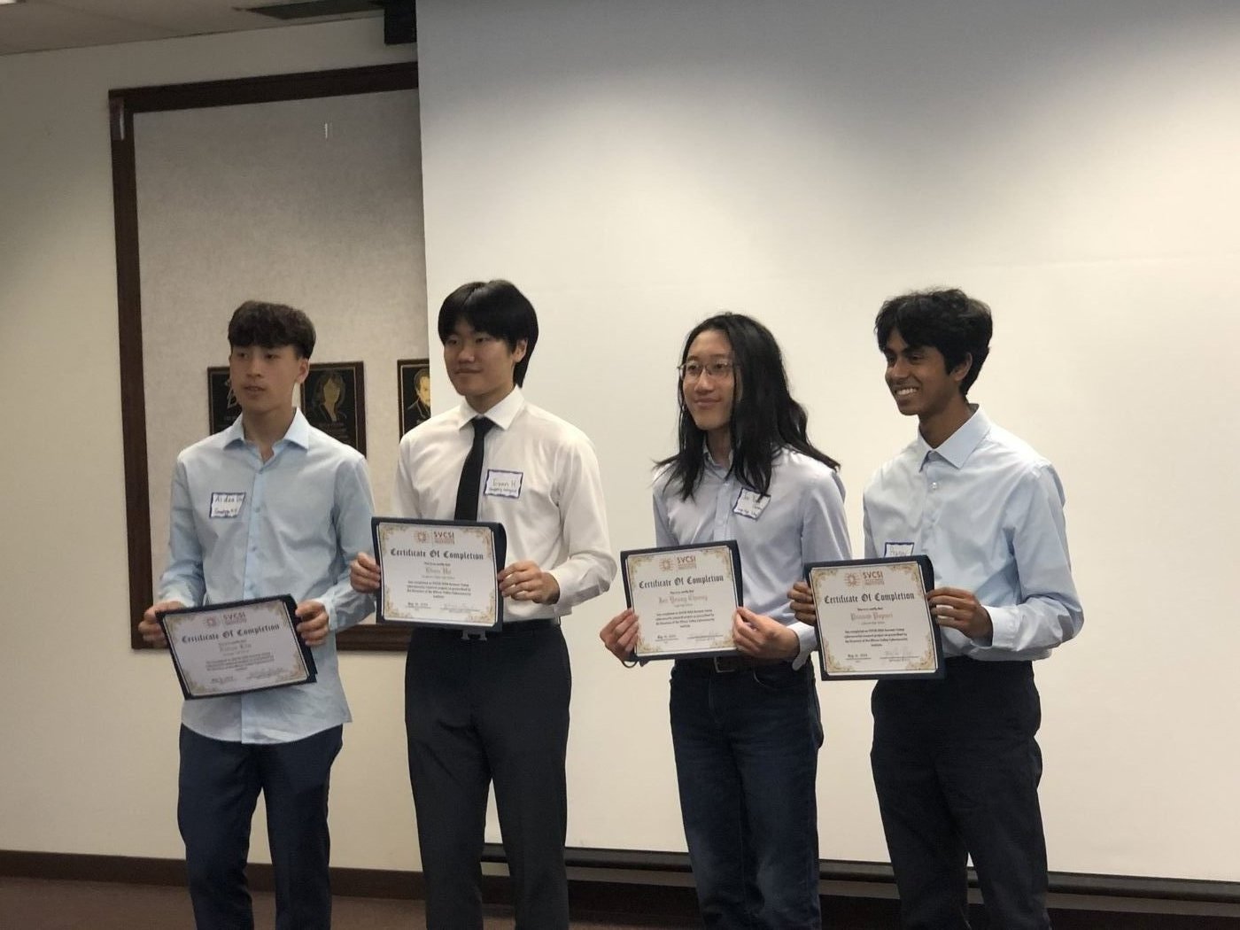 Certificates