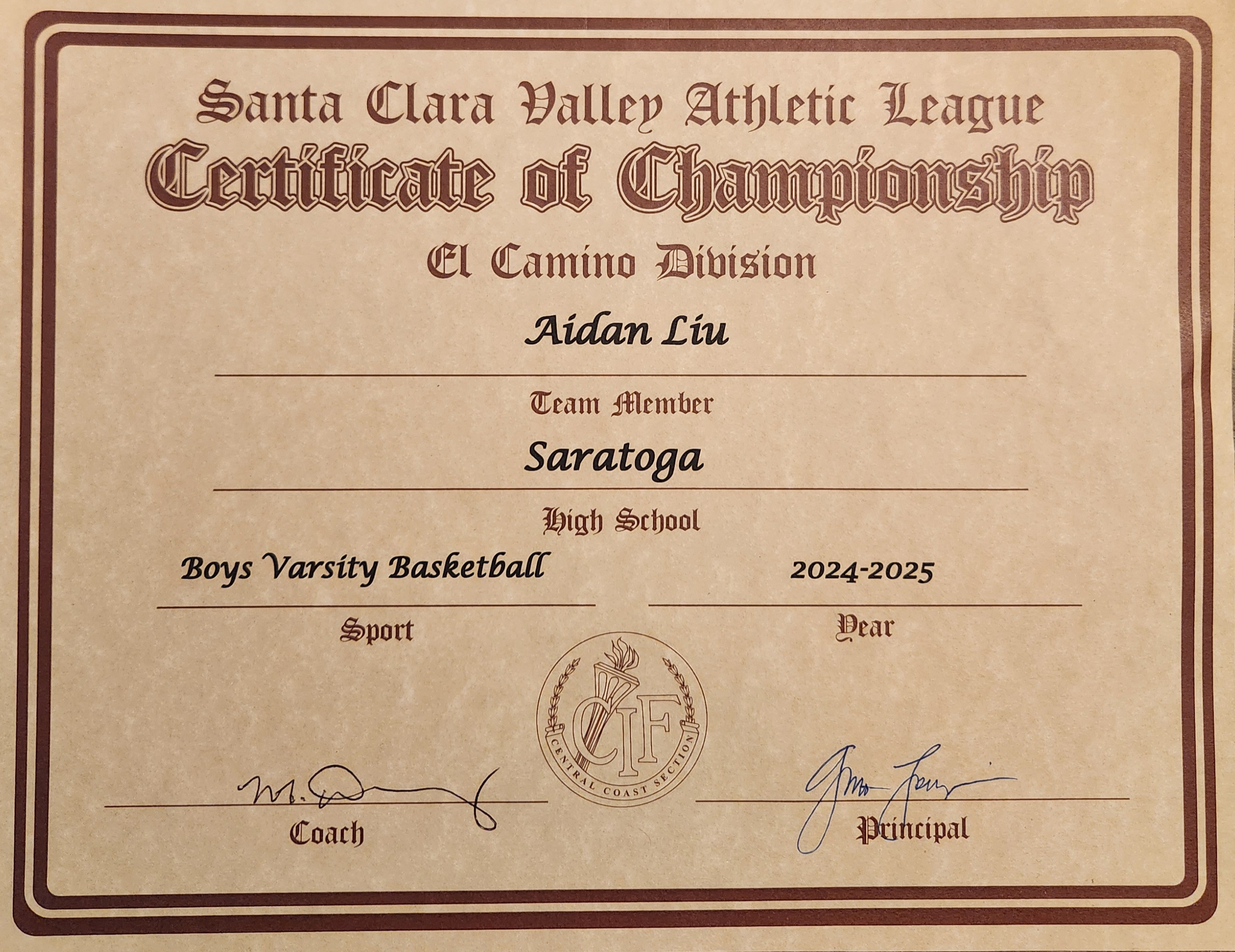 League Champion 2024-25